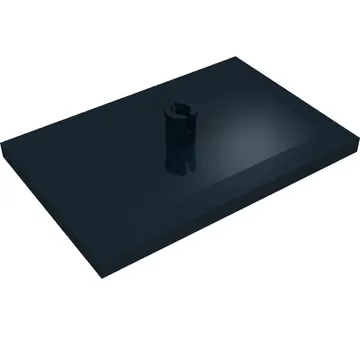 Tile Special 6 x 4 with Beveled Edges and 5mm Pin (Train Bogie Plate)
