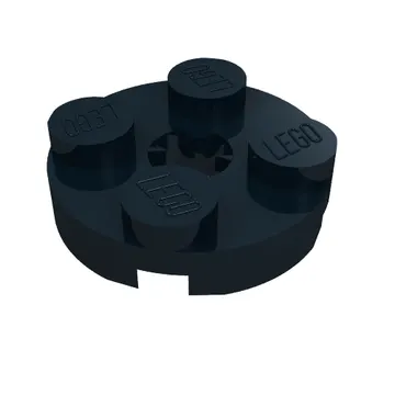 Plate Round 2 x 2 with Axle Hole Type 2 (X Opening)