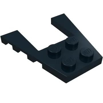 Wedge Plate 4 x 4 with 2 x 2 Cutout