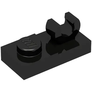Plate Special 1 x 2 [Open O Top Clip]