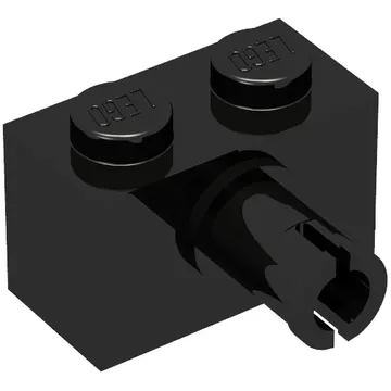 Brick Special 1 x 2 with Pin - Bottom Stud Holder