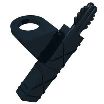 Minifig Neckwear Weapon Arrow Quiver