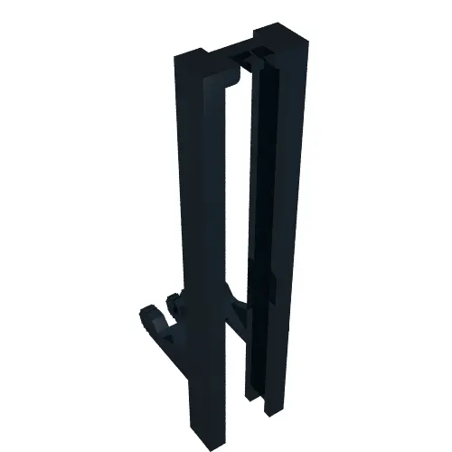Forklift Mast Wide 1 x 2 Hinge Plate Locking