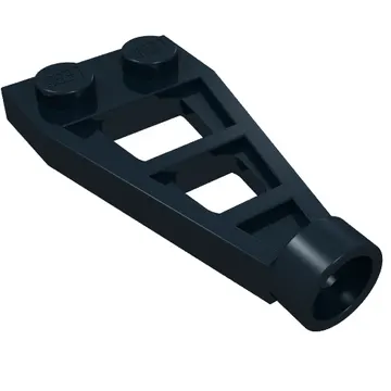 Plate Special 1 x 2 with Long Stud Receptacle (Space Wing)