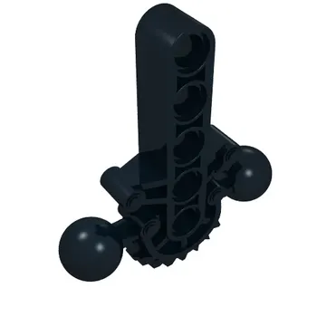 Large Figure Skeletal, Torso with Beam, 2 Ball Joints, and 7 Tooth Half Gear