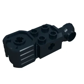 Technic Brick Special 2 x 2 with Axle Hole, Rotation Joint Ball Half [Vertical Side], Vertical Axle Hole End