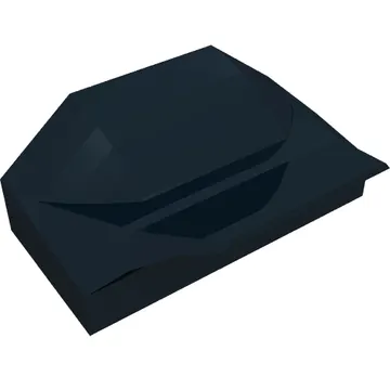 Brick Wedged, Curved 1 x 2 x 2/3 No Studs, Wing End