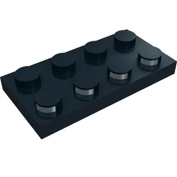Plate 2 x 4 with Electric Contacts