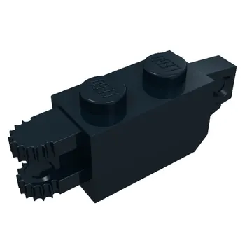 Hinge Brick 1 x 2 Locking with 1 Finger Vertical End and 2 Fingers Horizontal End