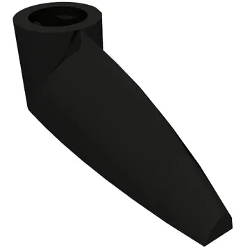 Technic Tooth 1 x 3 with Axle Hole [Hollow Underside]