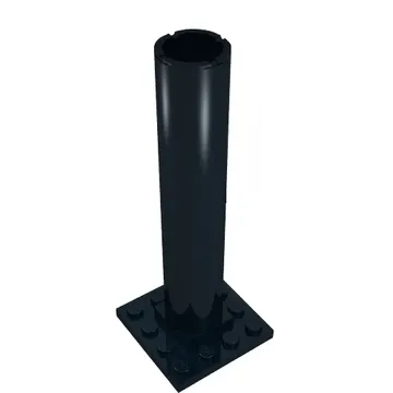 Boat, Mast Section Base 4 x 4 x 9