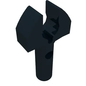 Bar 1L with Clip [Cut Edges and One Side Hole] [Gap in Clip]