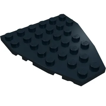 Wedge Plate 7 x 6 Boat Bow with Stud Notches
