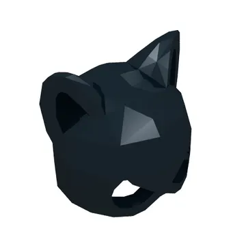 Mask with Cat Ears (Catwoman)