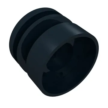 Wheel 18mm x 14mm with Axle Hole, Fake Bolts and Shallow Spokes
