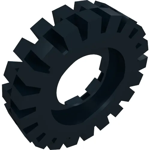 Tyre 43 x 17 Old