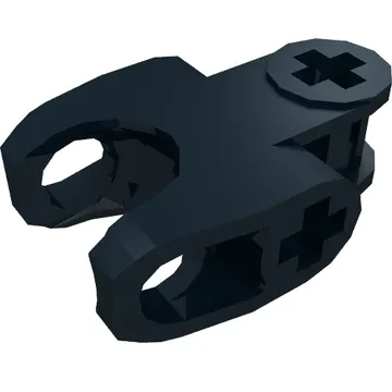 Technic Axle Connector 2 x 3 with Ball Socket, Closed Sides, Squared Ends