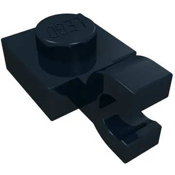 Plate Special 1 x 1 with Clip Horizontal [Thick U Clip]