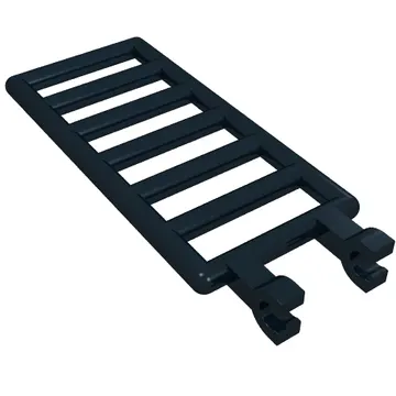 Bar 7 x 3 with Double Clips (Ladder) [Straight Clips]