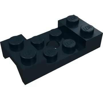 Wheel Arch, Mudguard 2 x 4 Studded with Hole
