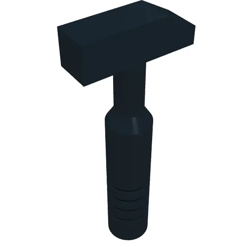 Tool Hammer Cross Pein [3-Rib Handle]