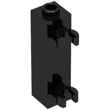 Brick Special 1 x 1 x 3 with 2 Clips Vertical [Hollow Stud, Open O Clips]