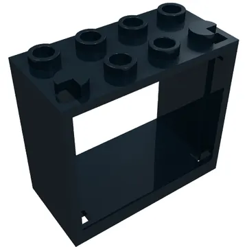 Window 2 x 4 x 3 Frame with Hollow Studs