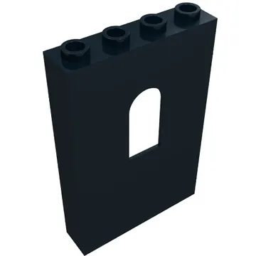 Panel 1 x 4 x 5 with Arched Window