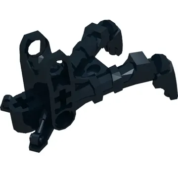 Large Figure Foot, Claw with Ball Socket (Shadow Matoran)