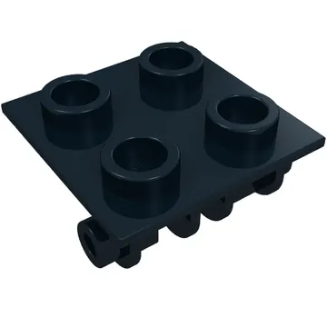 Hinge Brick 2 x 2 Top Plate Thin