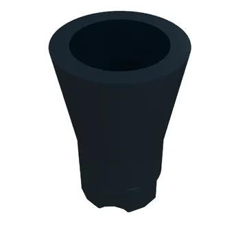 Plant, Palm Tree Trunk - Short Connector, Axle Hole with 2 Inside Prongs