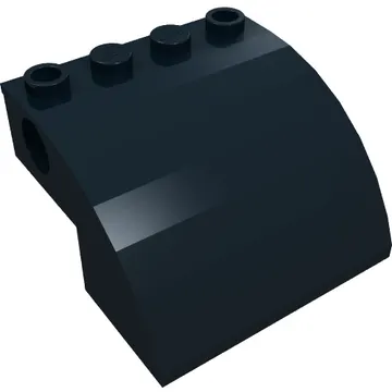 Brick Curved 4 x 4 x 2 with Holes