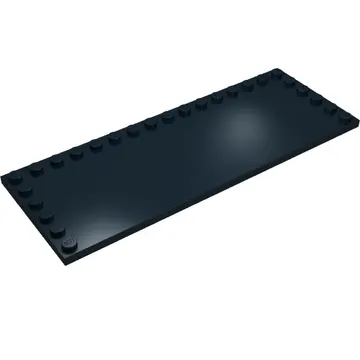 Plate Special 6 x 16 with Studs on 3 Edges