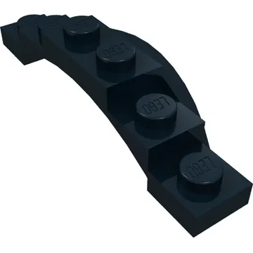 Wheel Arch, Mudguard, 1 1/2 x 6 x 1 [Arch Extended]