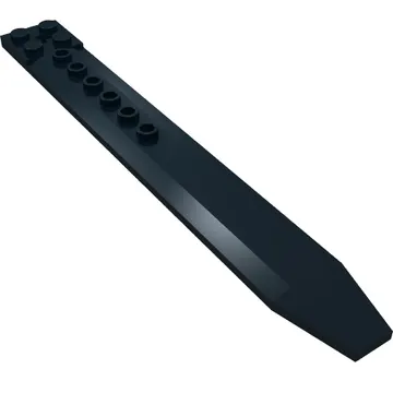 Plate Special 2 x 16 with Angled Side Extensions and Hole (Rotor Blade)