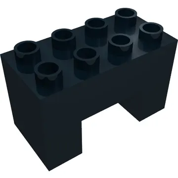 Duplo Brick 2 x 4 x 2 with 2 x 2 Square Arch