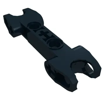Technic Axle and Pin Connector 2 x 7 with Two Ball Joint Sockets, Squared Ends and Axle Hole in Center