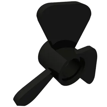 Propeller 3 Blade 3 Diameter with Pin Hole