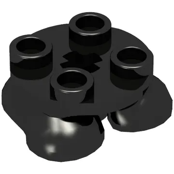 Feet, 2 x 2 x 2/3 with 4 Studs on Top
