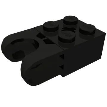 Technic Brick Special 2 x 2 with Ball Socket Wide and Axle Hole, No Arm Holes
