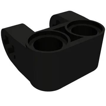 Technic Axle and Pin Connector Perpendicular Double Split [Reinforced]
