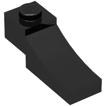 Brick Curved, 3 x 1 with 1/3 Inverted Cutout