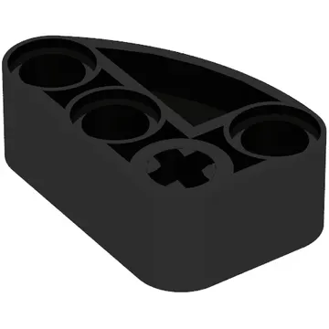 Technic Beam 2 x 3 L-Shape with Quarter Ellipse Thick