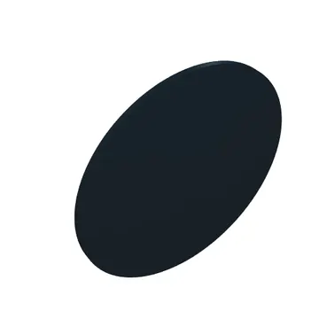 Shield Round Bowed [Plain]