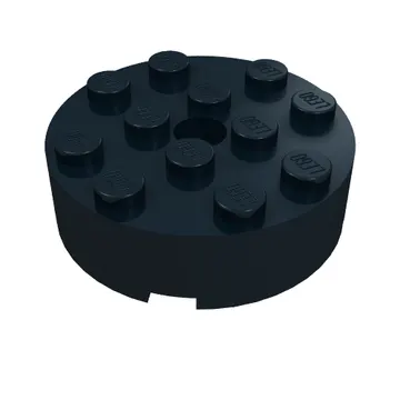 Brick Round 4 x 4 Centre Hole