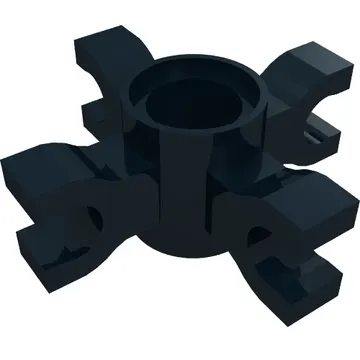 Technic Pin Connector Round with 4 Clips