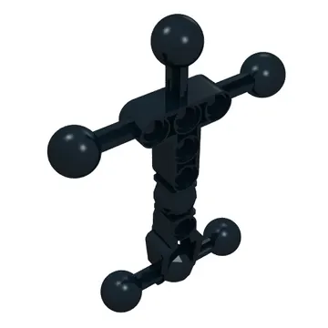 Large Figure Skeletal, Torso with 7 Ball Joints, and 6 Holes, Small