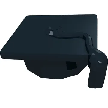 Cap, Graduation Mortarboard with Tassel
