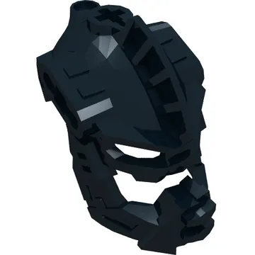 Large Figure Mask, Black Phantom