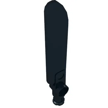 Technic Rotor Blade Small with Hole and Axle Connector End